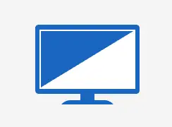 テレビの明るさと音量を下げる